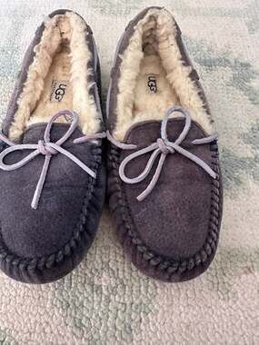 UGG Dakota Suede Moccasin Slippers